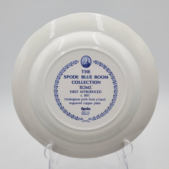 Spode Blue Room Collection - Set of 5 Collectible Plates - Picture 3 of 16